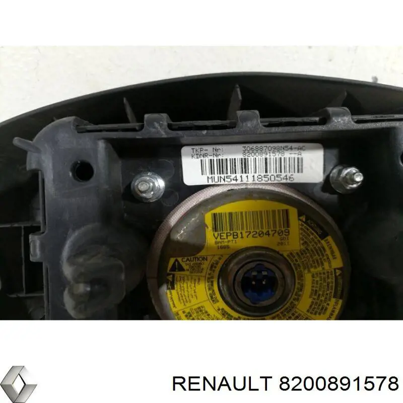 Подушка Айрбег водія Renault (RVI) 8200891578 ціна, від 44.34 USD
