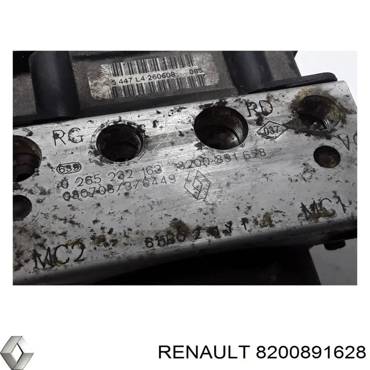 8200891628 Renault (RVI) Блок управління АБС (ABS)