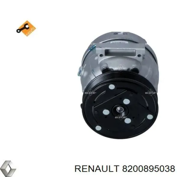 Купити 8200895038 Renault (RVI) Компресор кліматичної установки