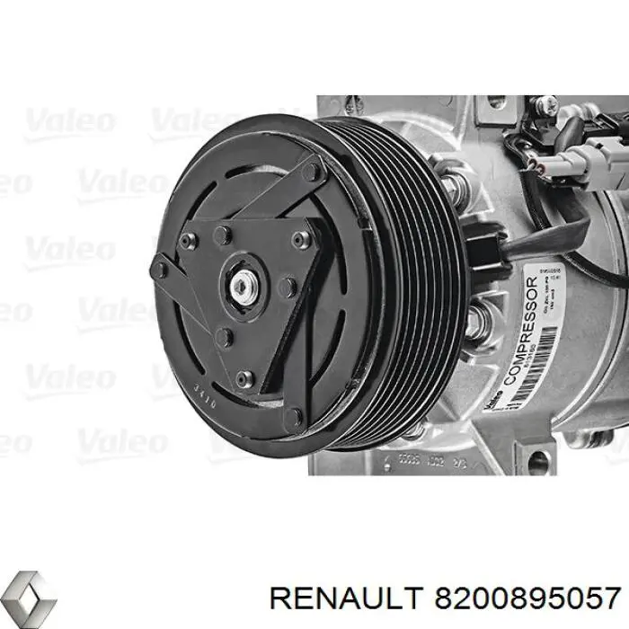 8200895057 Renault (RVI) компресор кондиціонера