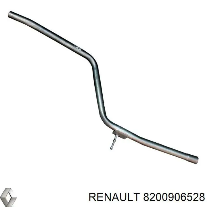 Глушник, центральна частина 8200906528 Renault (RVI)