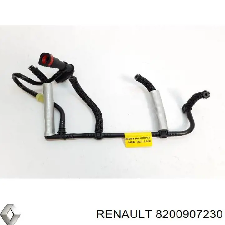 8200907230 Renault (RVI) Трубка паливна, зворотня від форсунок