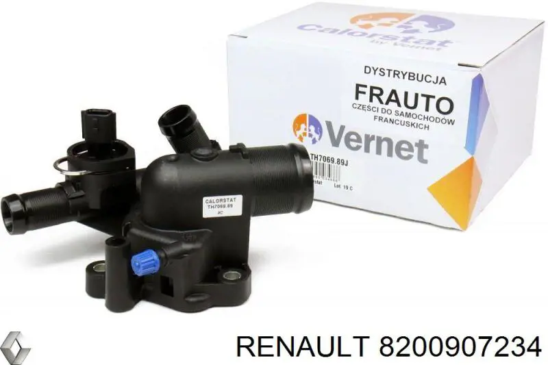 Корпус термостата 8200907234 Renault (RVI)