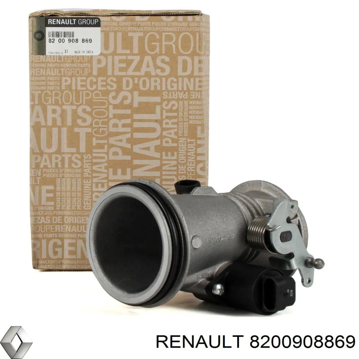Купити 8200908869 Renault (RVI) Дросільна заслінка