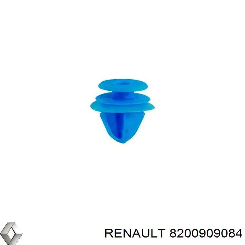Пістон (кліп) обшивки стійки кузова Renault Fluence (L3) (Рено Флюенс)
