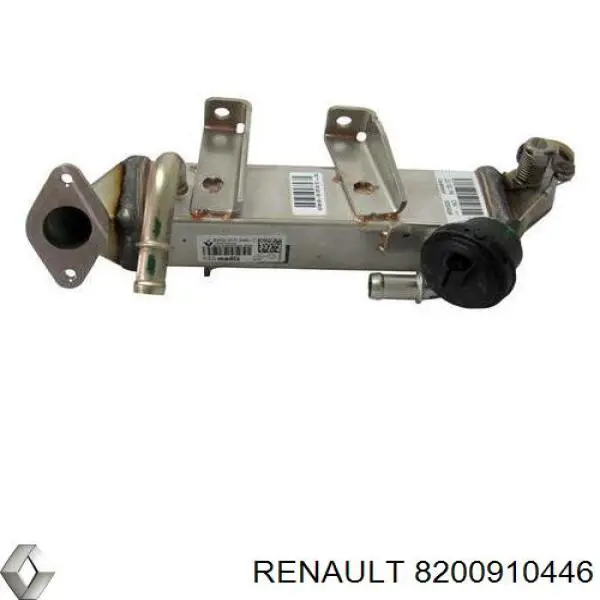 8200910446 Renault (RVI) радіатор системи рециркуляції ог