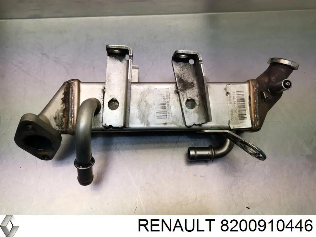 Купити 8200910446 Renault (RVI) Радіатор системи EGR рециркуляції вихлопних газів