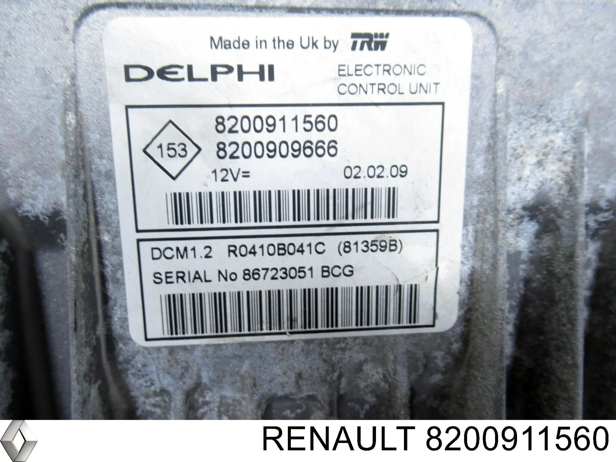 Купити 8200911560 Renault (RVI) Модуль управління двигуном