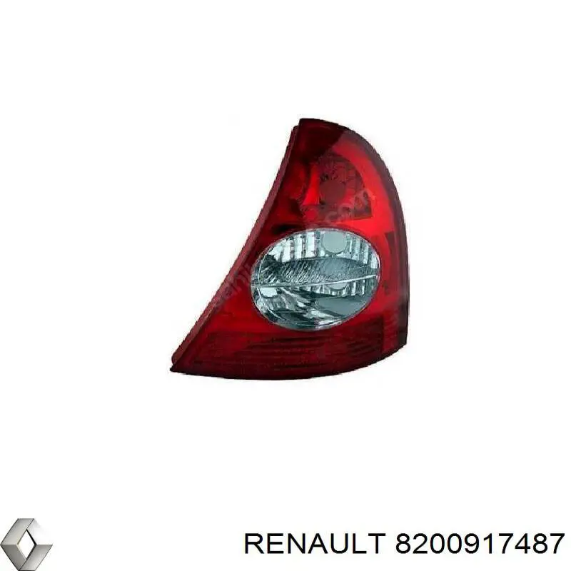 Ліхтар задній правий 8200917487 Renault (RVI)