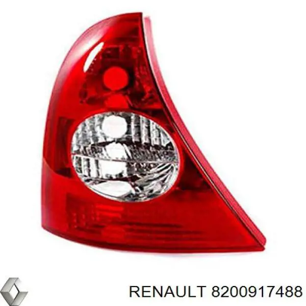 Ліхтар задній лівий Renault (RVI) 8200917488 ціна, від 22.83 USD