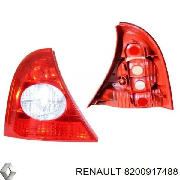 8200917488 Renault (RVI) ліхтар задній лівий