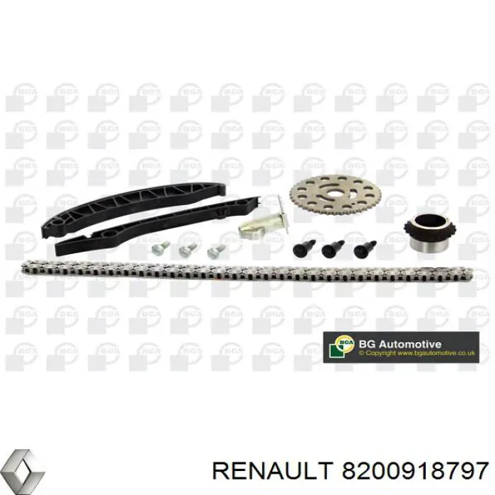 Натягувач ланцюга ГРМ Renault (RVI) 8200918797 ціна, від 28.87 USD