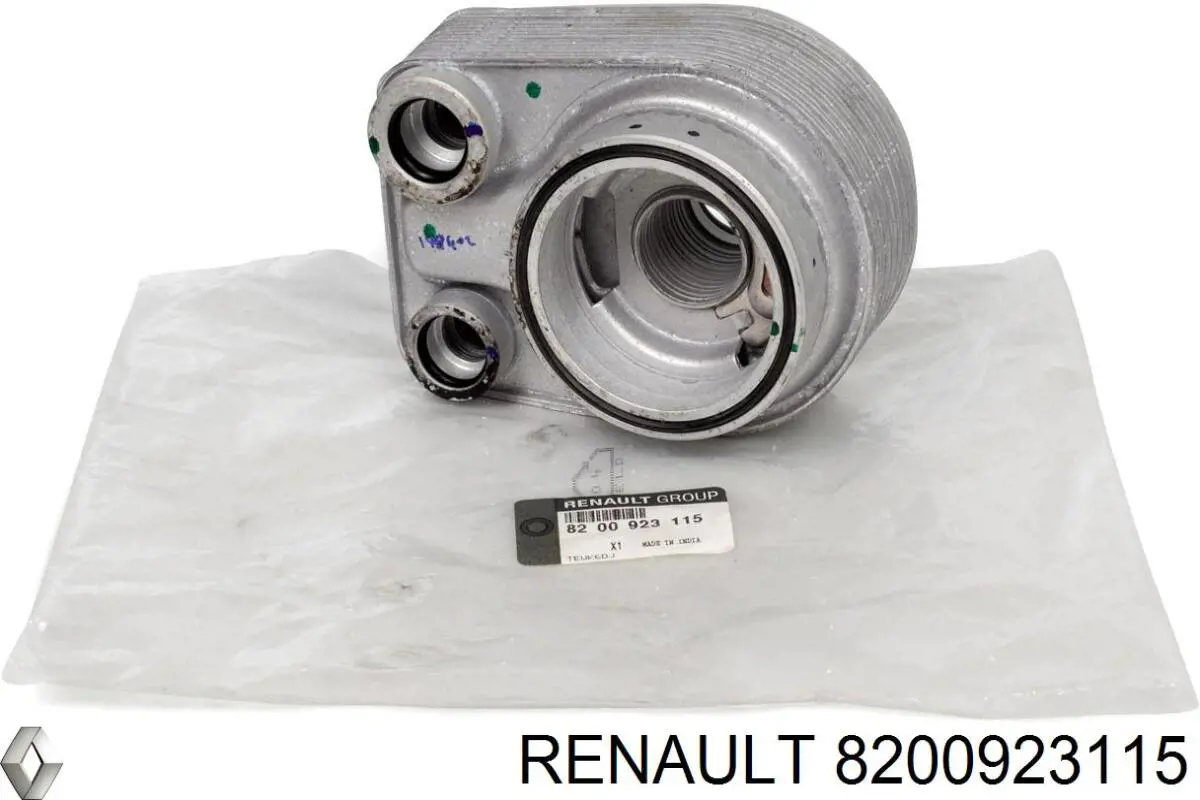 Купити 8200923115 Renault (RVI) Радіатор масляний (холодильник), під фільтром