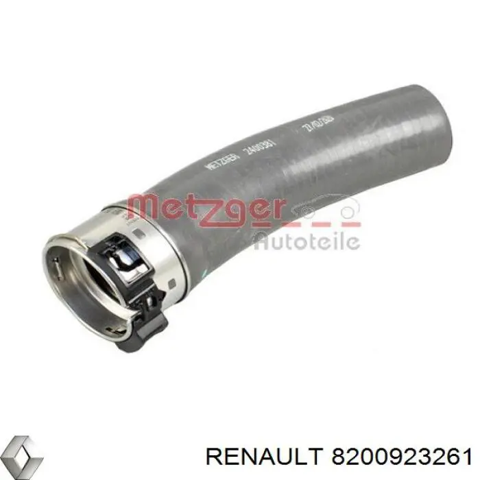 Шланг/патрубок интеркуллера 8200923261 Renault (RVI)