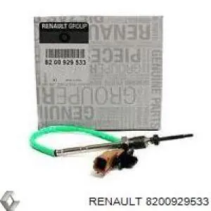 Купити 8200929533 Renault (RVI) Датчик температури відпрацьованих газів (ВГ), перед турбіною