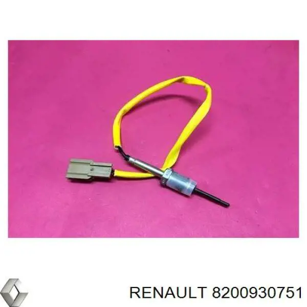 Купити 8200930751 Renault (RVI) Датчик температури відпрацьованих газів (ВГ), перед турбіною