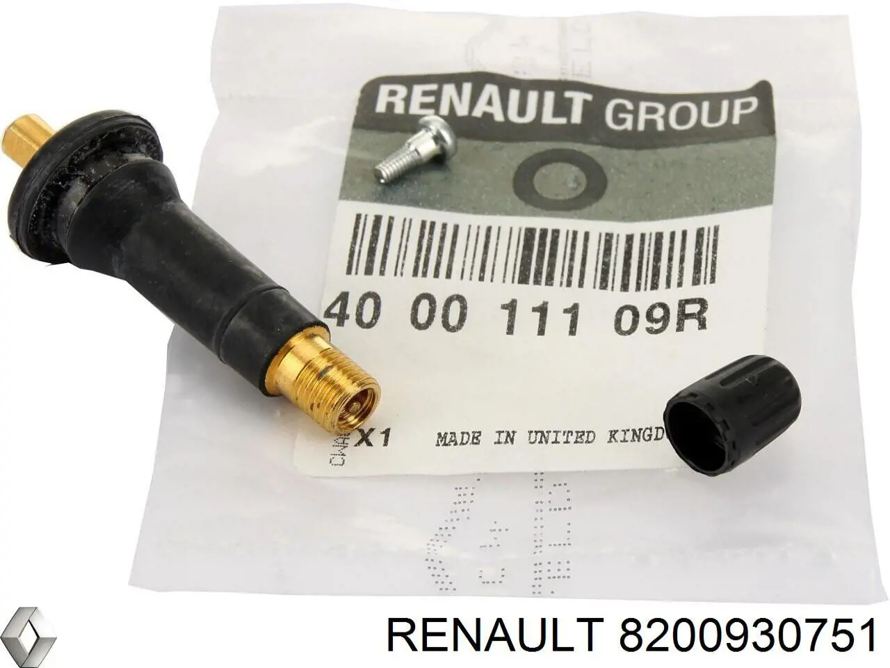 Купити 8200930751 Renault (RVI) Датчик температури відпрацьованих газів (ВГ), перед турбіною