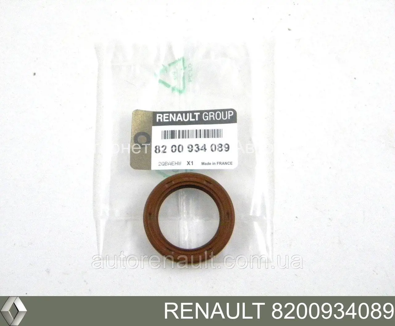 Сальник двигуна, распредвала Renault (RVI) 8200934089 ціна, від 6.09 USD