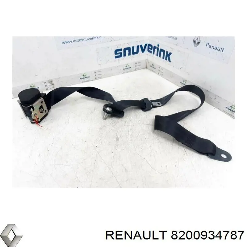 8200934787 Renault (RVI) Ремені безпеки