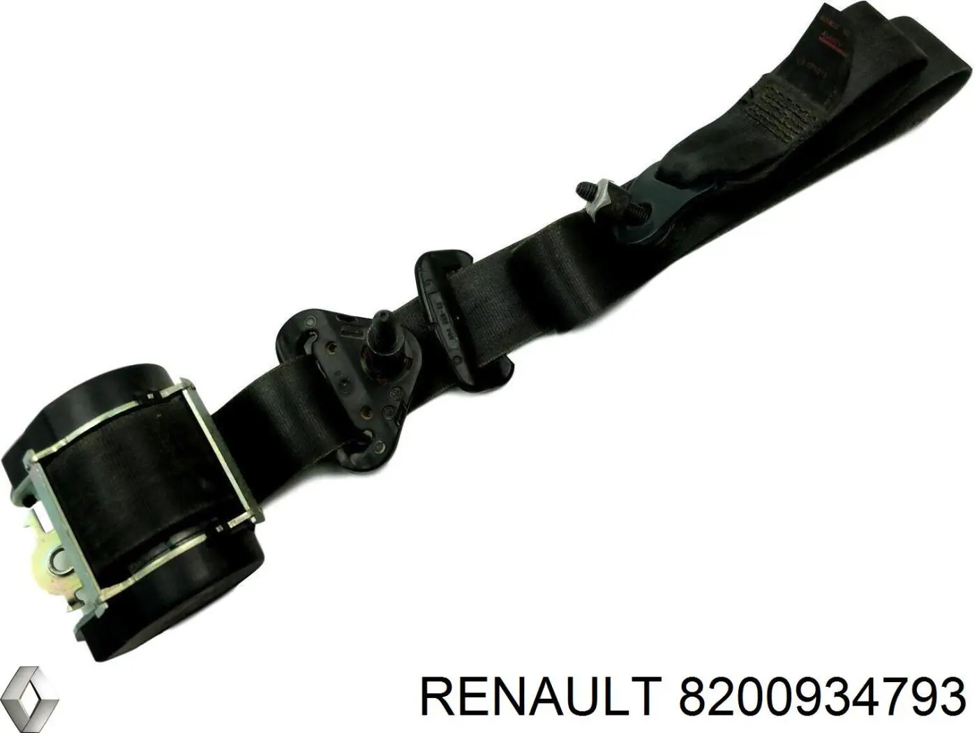 Пасок безпеки передній лівий Renault (RVI) 8200934793 ціна, від 9.86 USD