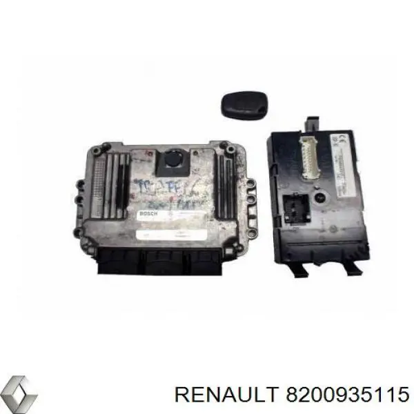 Електронний блок керування двигуном 8200935115 Renault (RVI)