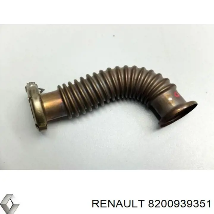 Патрубок радіатора системи рециркуляції ОГ Renault Laguna 3 (KT0) (Рено Лагуна)