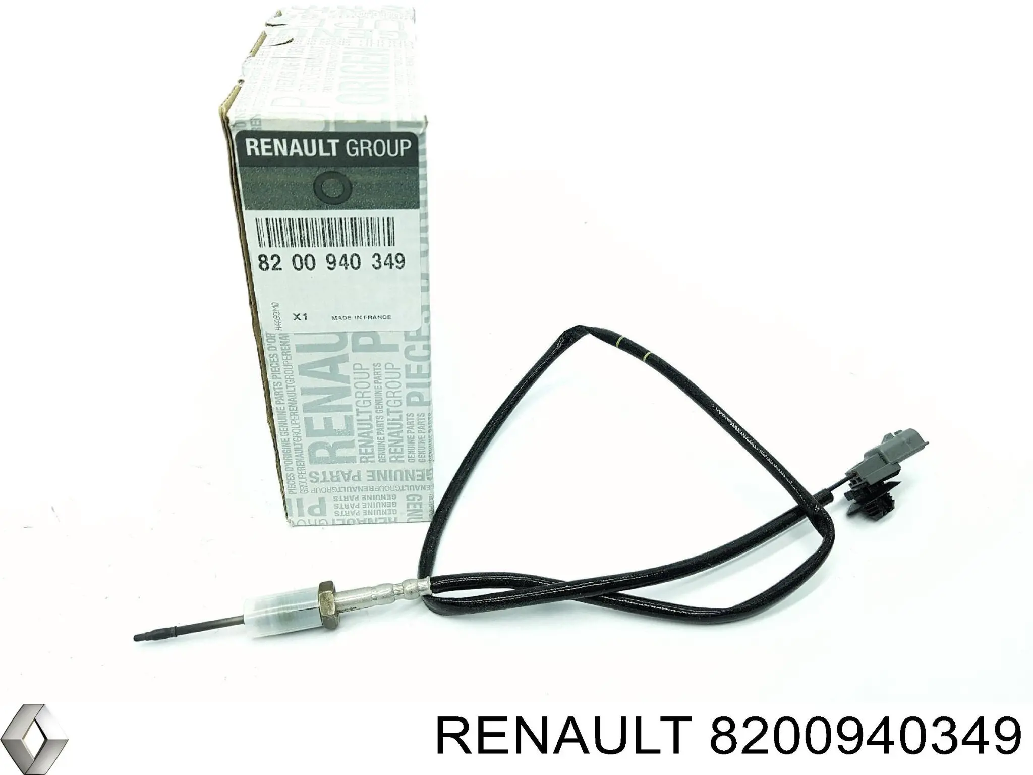 Купити 8200940349 Renault (RVI) Датчик температури відпрацьованих газів (ВГ), після фільтра сажі