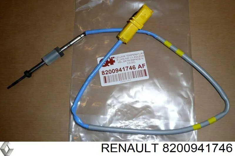 8200941746 Renault (RVI) датчик температури відпрацьованих газів (вг, перед турбіною)