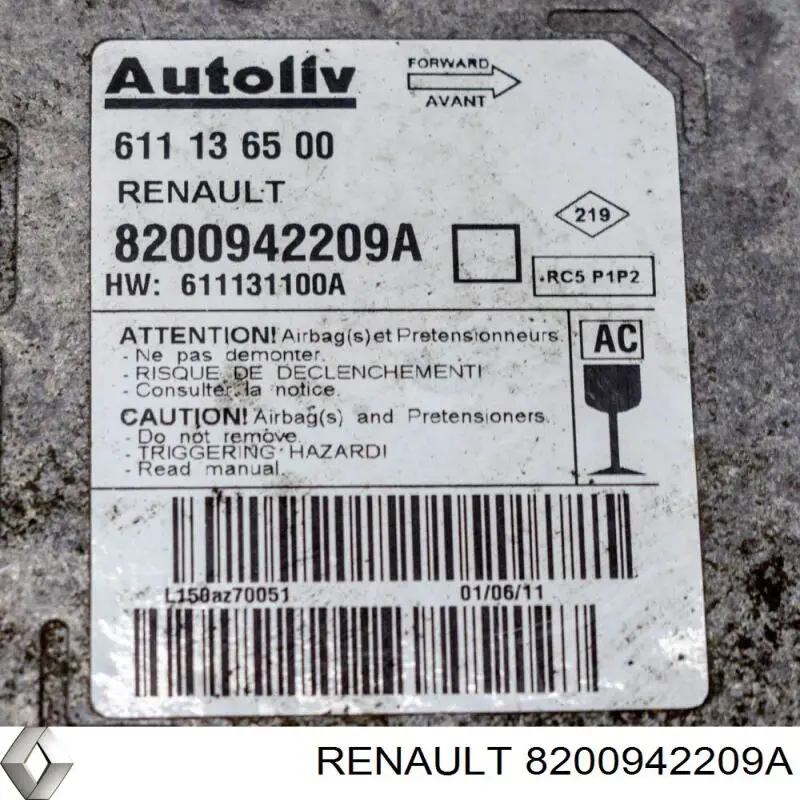  8200942209A Renault (RVI)