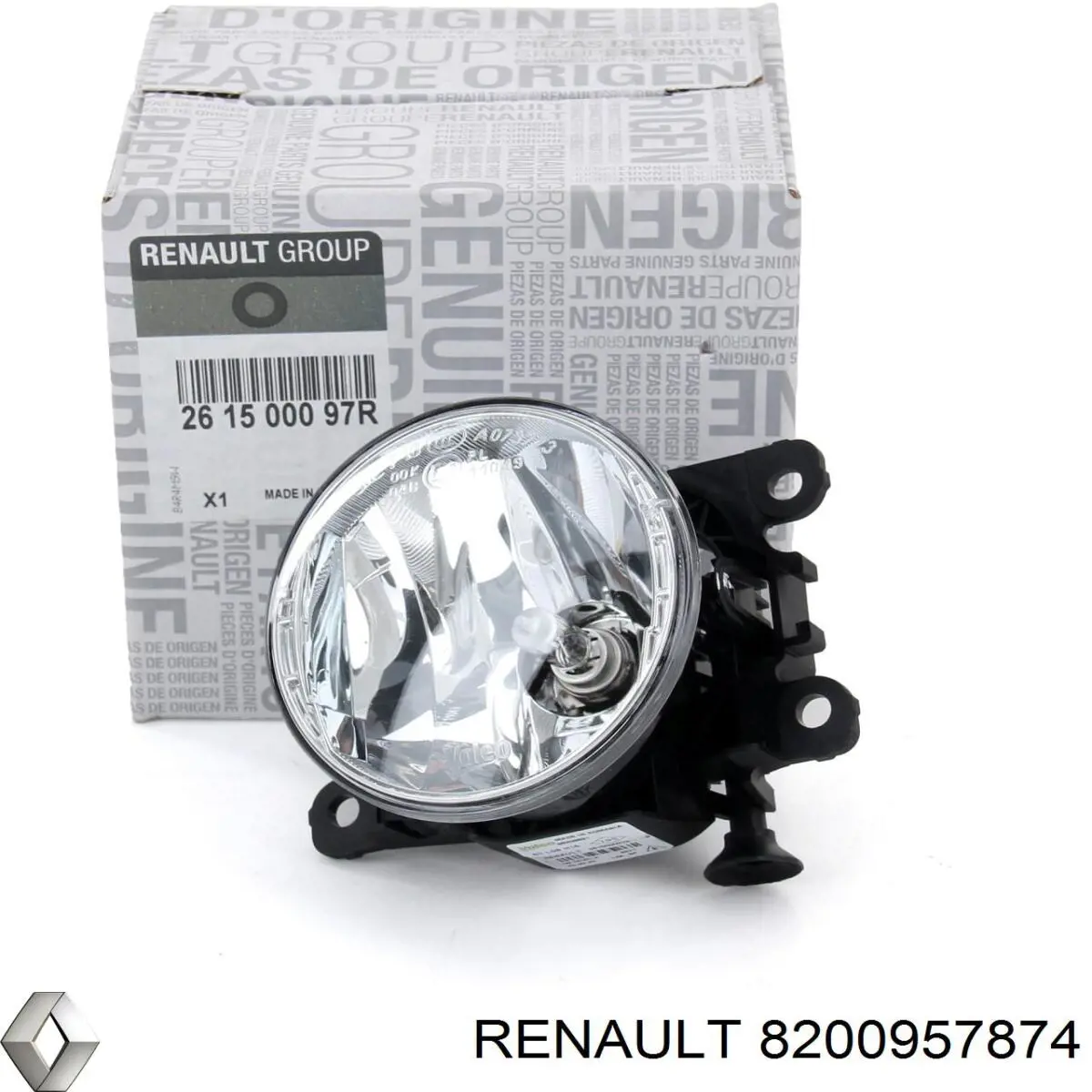 Купити 8200957874 Renault (RVI) Ліхтар підсвічування заднього номерного знака