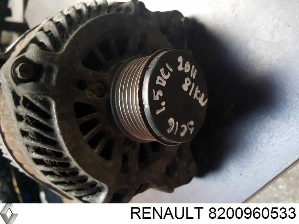 8200960533 Renault (RVI) генератор