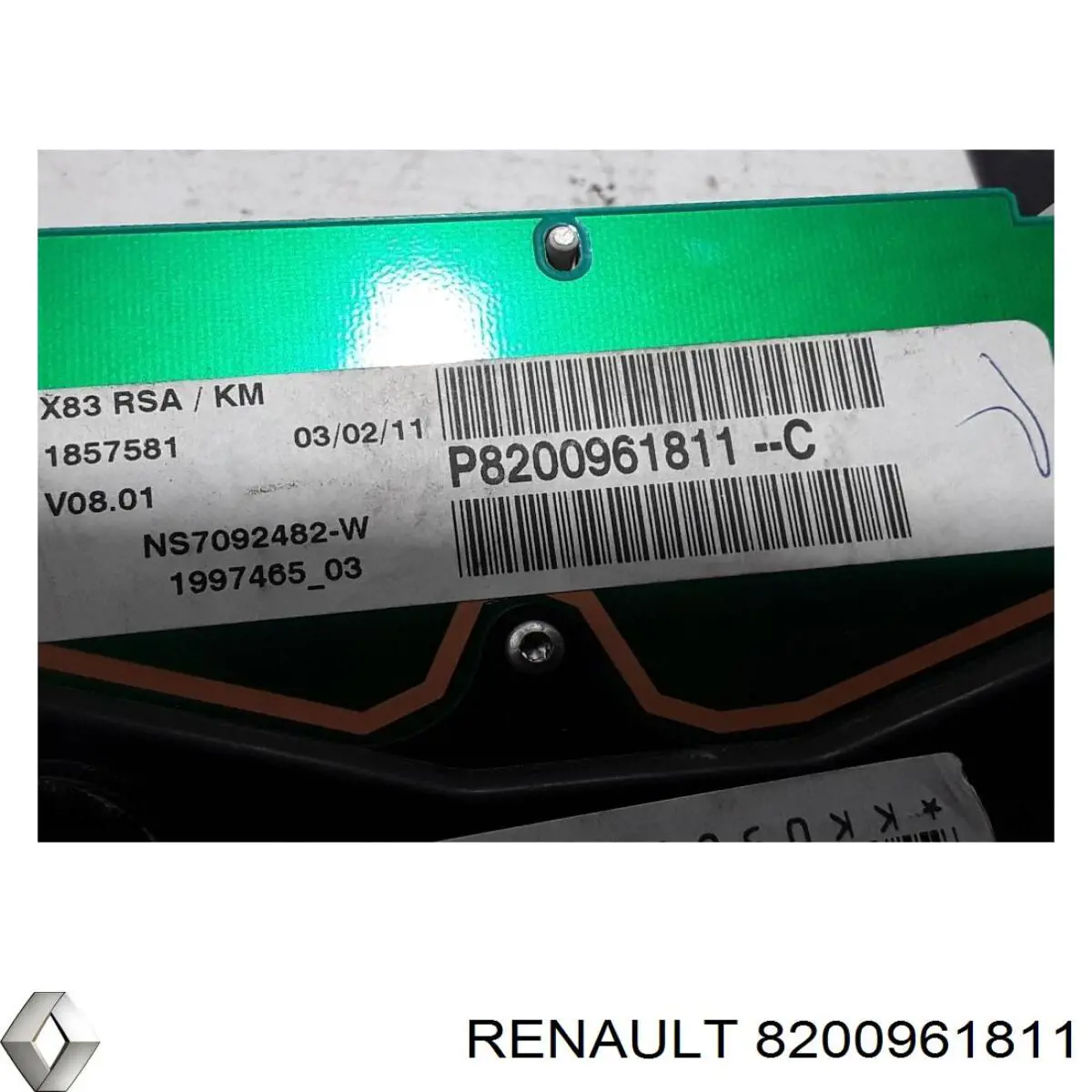  8200961811 Renault (RVI)