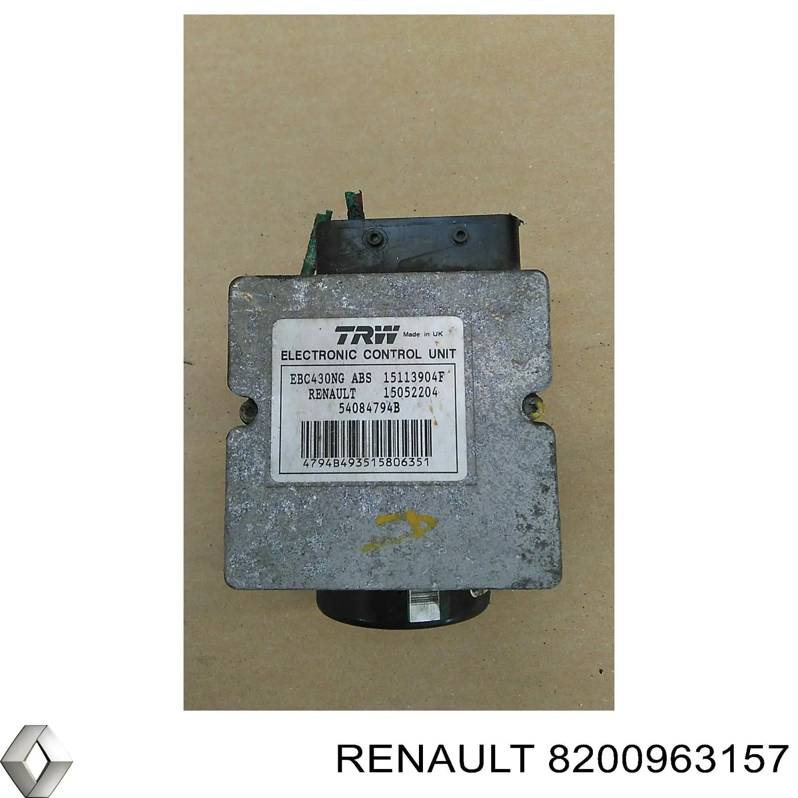 Насос АБС (ABS) головного гальмівного циліндру 8200963157 Renault (RVI)