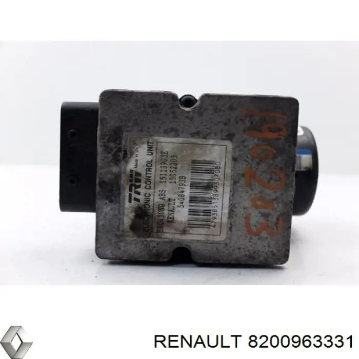 Блок АБС гідравлічний Renault (RVI) 8200963331 ціна, від 12.67 USD
