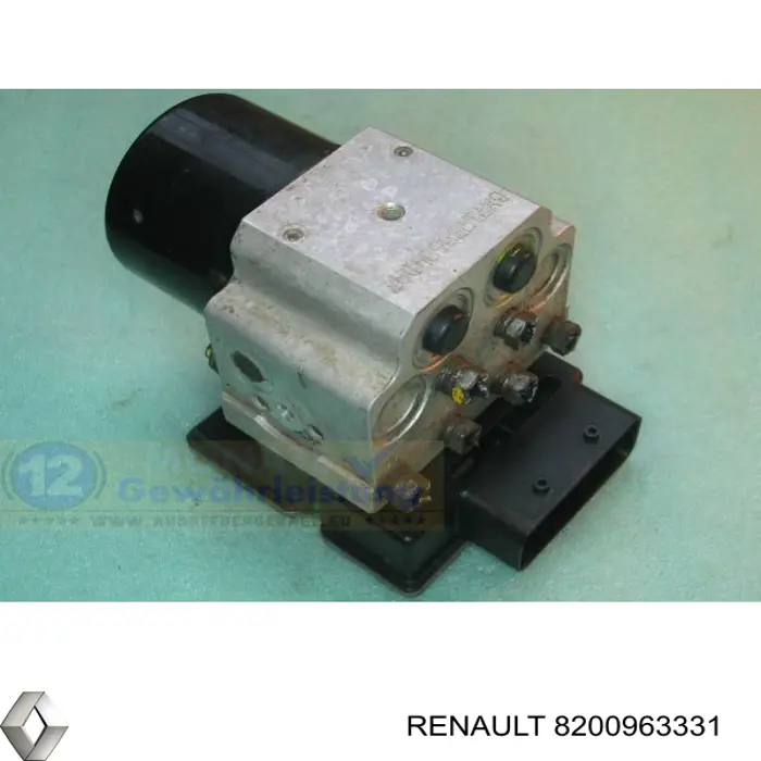 Блок керування АБС (ABS) 8200963331 Renault (RVI)