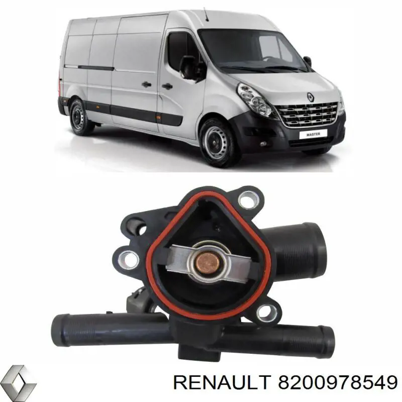 Термостат в зборі Renault (RVI) 8200978549