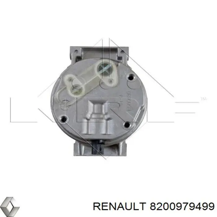 Компресор системи кондиціювання Renault (RVI) 8200979499 ціна, від 126.69 USD