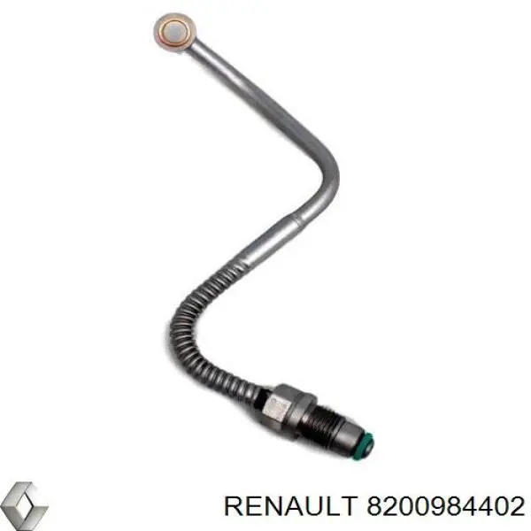 Шланг/патрубок рідинного охолодження турбіни, подача 8200984402 Renault (RVI)