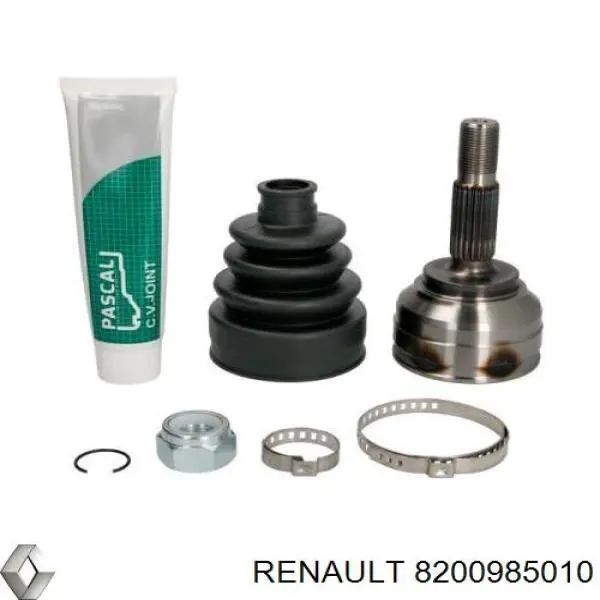 Купити 8200985010 Renault (RVI) Ліва піввісь