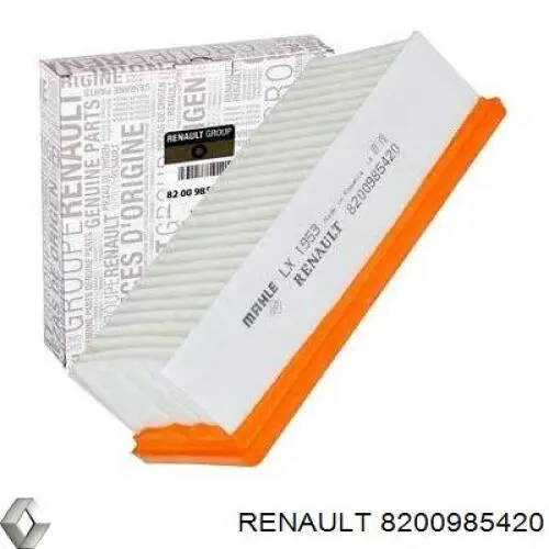 8200985420 Renault (RVI) фільтр повітряний