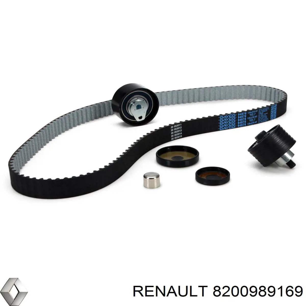 Комплект ГРМ Renault (RVI) 8200989169 ціна, від 97.27 USD