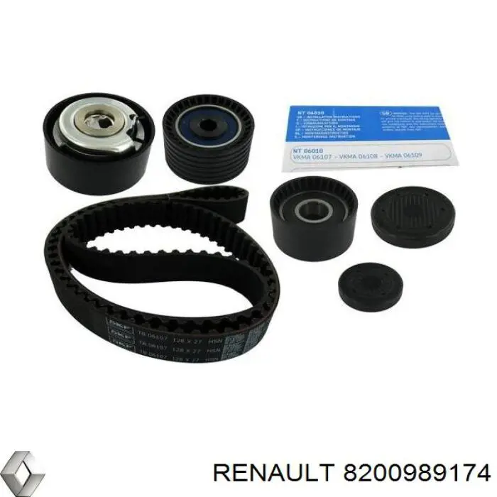 Зубчастий ремінь Renault (RVI) 8200989174 ціна, від 23.49 USD