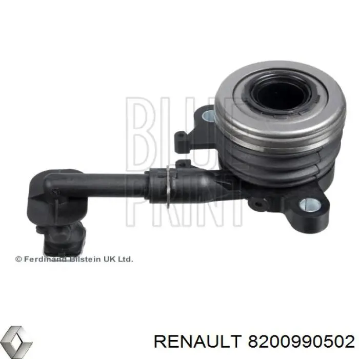 Робочий циліндр зчеплення в зборі з витискним підшипником Renault (RVI) 8200990502 ціна, від 41.86 USD