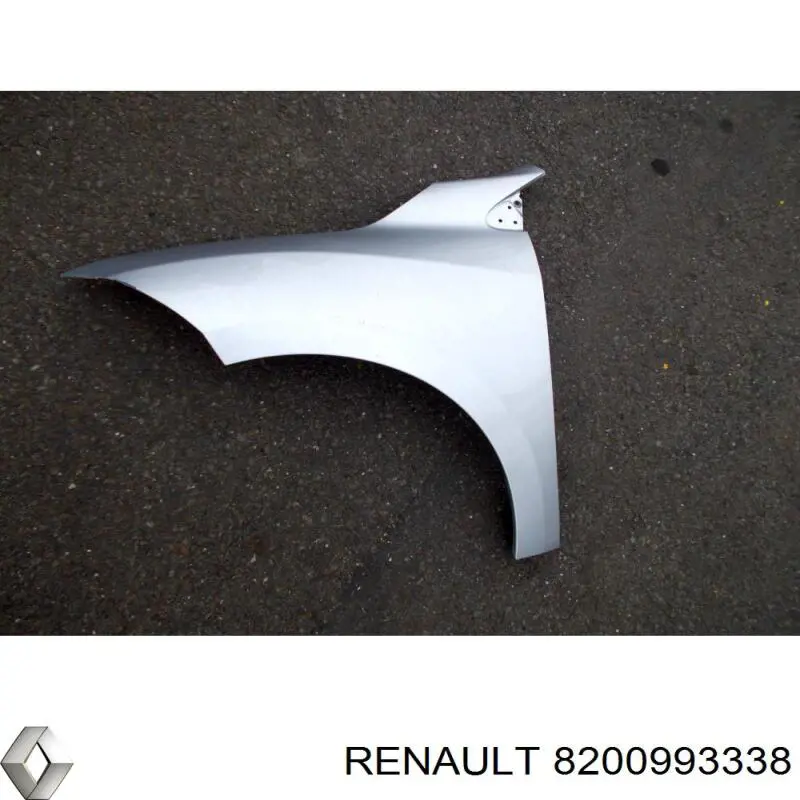 Ліве переднє крило Renault (RVI) 8200993338 ціна, від 46.51 USD