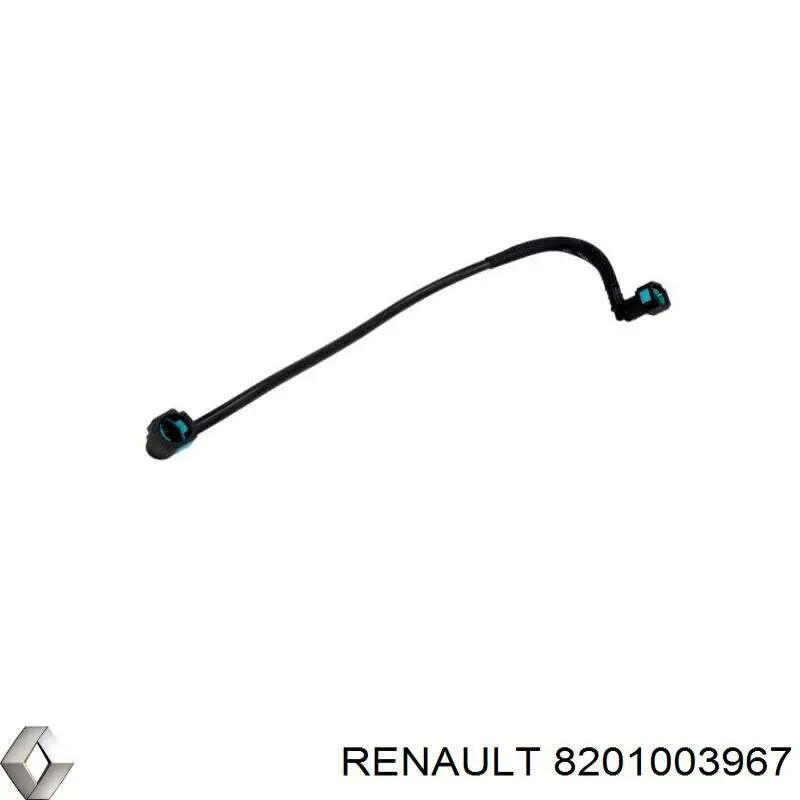 8201003967 Renault (RVI) трубка паливна, зворотня від форсунок
