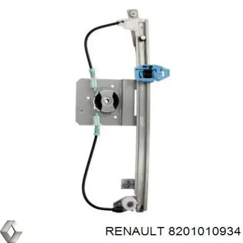 Купити 8201010934 Renault (RVI) Механізм склопідіймача двері задньої, правої