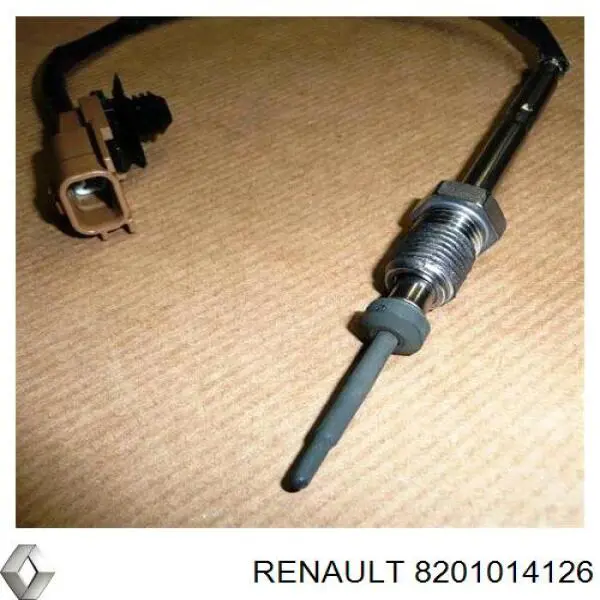 8201014126 Renault (RVI) датчик температури відпрацьованих газів (вг, в каталізаторі)