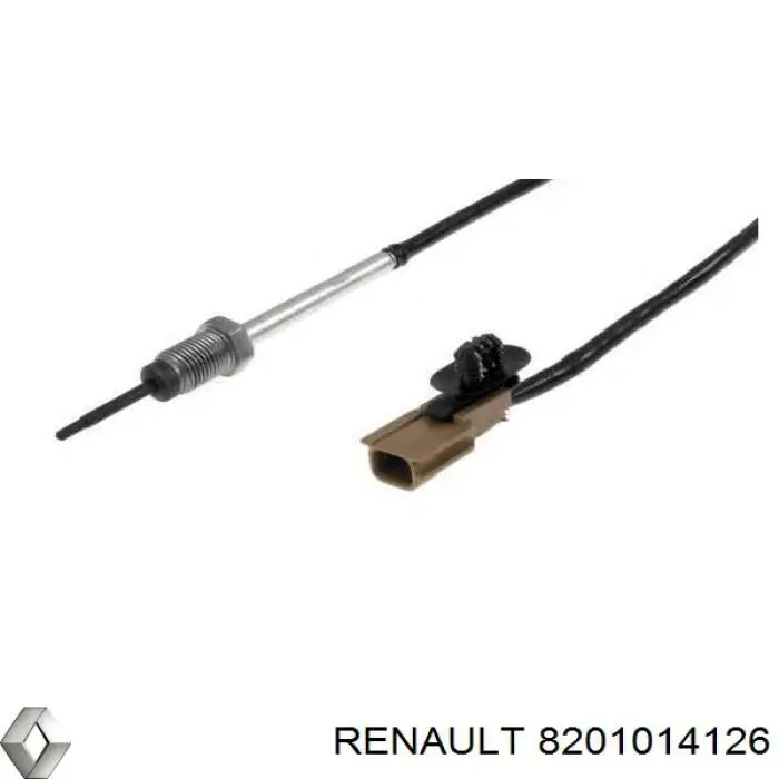 Датчик температури відпрацьованих газів (ВГ), в каталізаторі Renault (RVI) 8201014126 ціна, від 56.67 USD