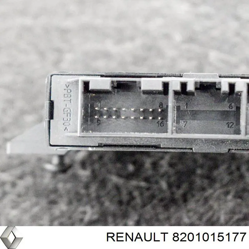 Модуль керування (ЕБУ) парктроніком Renault (RVI) 8201015177