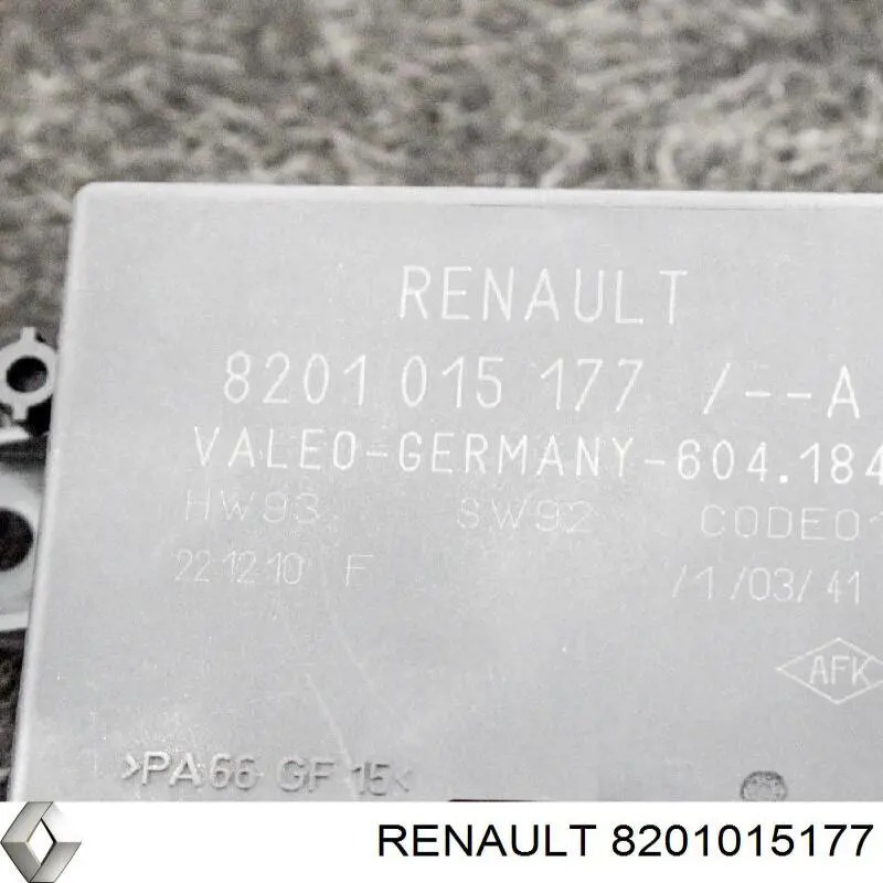 8201015177 Renault (RVI) Модуль (блок ЕБУ) управління парктроніком